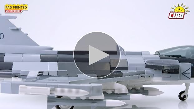 Amazon.com: COBI Armed Forces SAAB JAS 39 Gripen E Plane
