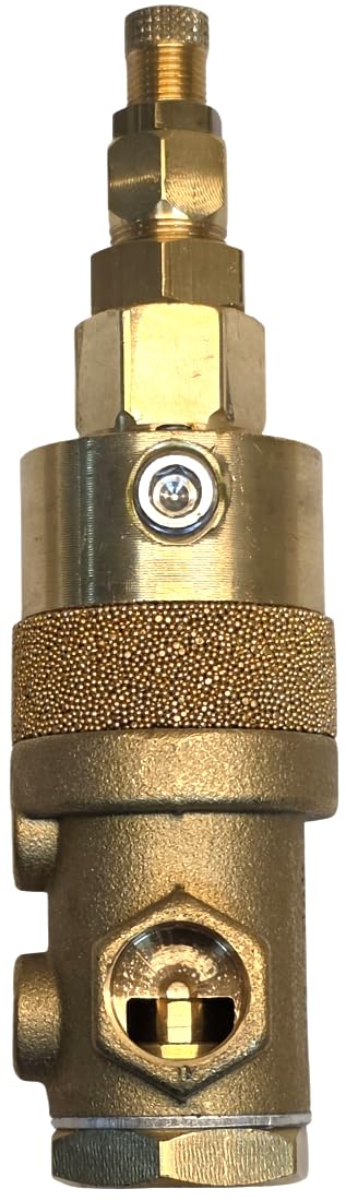 Valvola Pilota Motocompressore Marcia a Vuoto Scarico Aria Comando Acceleratore Attacco 3/8”