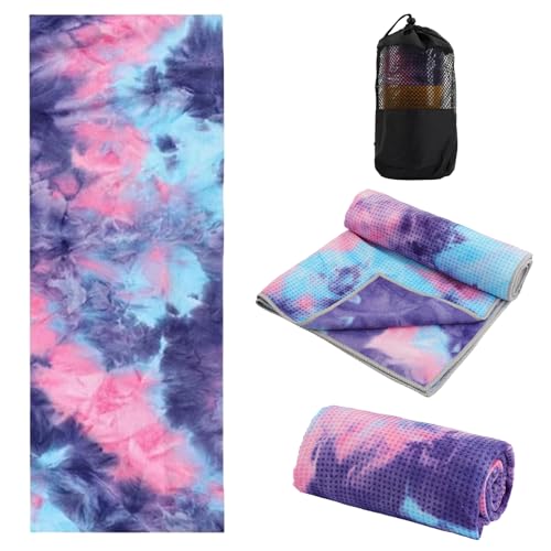 Tapis de yoga antidérapant avec points antidérapants, tapis de yo...