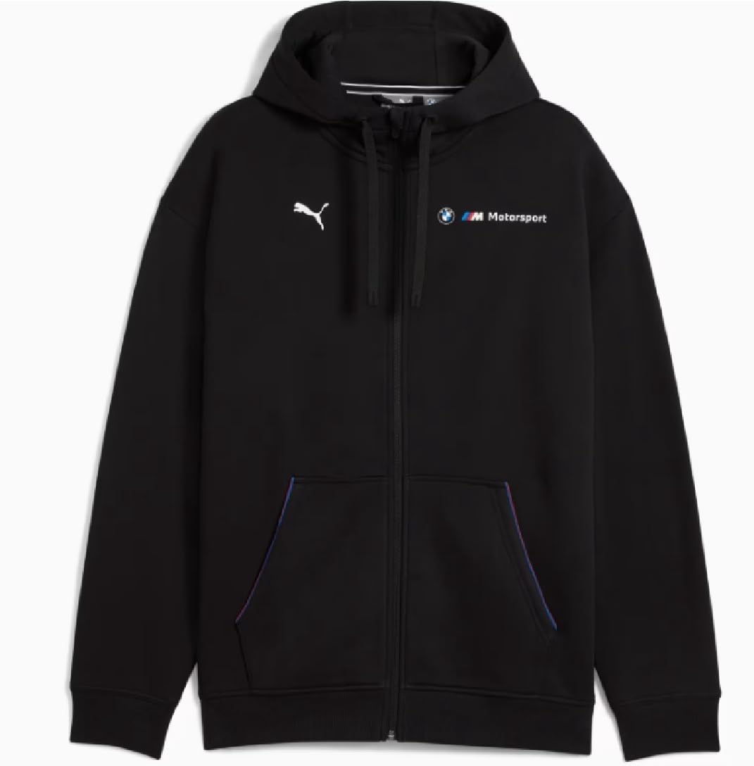 BMW Motorsport M Perfomance M Motorsport Veste polaire chaude et respirante avec capuche Taille L + jeton de courses