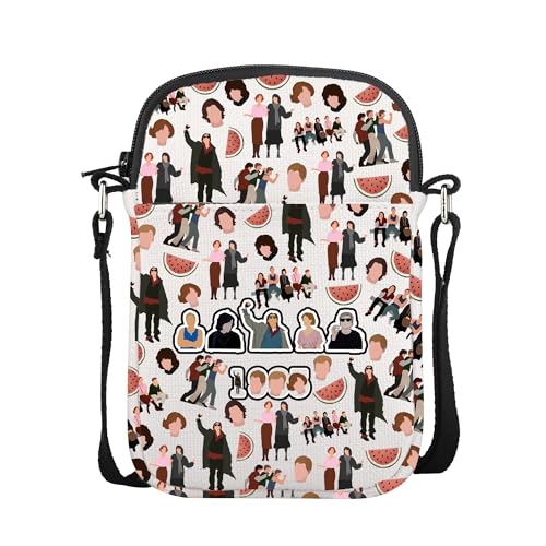 CMNIM Movie Merchandise Gifts 80's Movie Inspired Mini Crossbody Bags Adjustable Strap Club Movie Fans Gifts