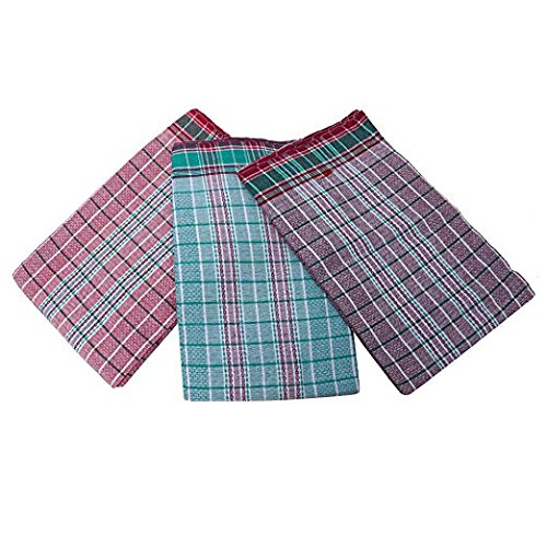 Pure cotton Bath Towel Handloom Large Gamcha Towels Multicolour (Pack