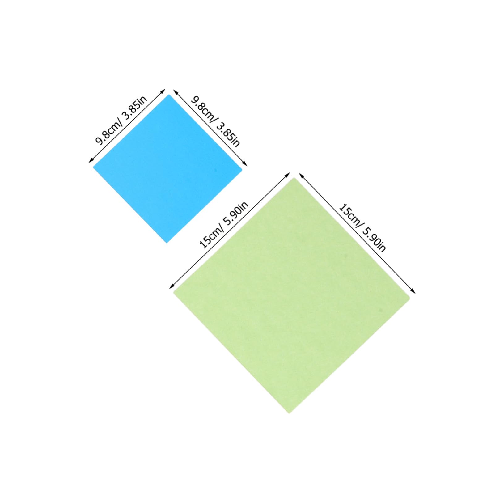 Tofficu Doppelseitiges Origami Papier Buntes Quadratisches Faltpapier für Vielseitig Verwendbar für DIY Bastelprojekte Kindergarten Kreative Handarbeit Einfache Handhabung