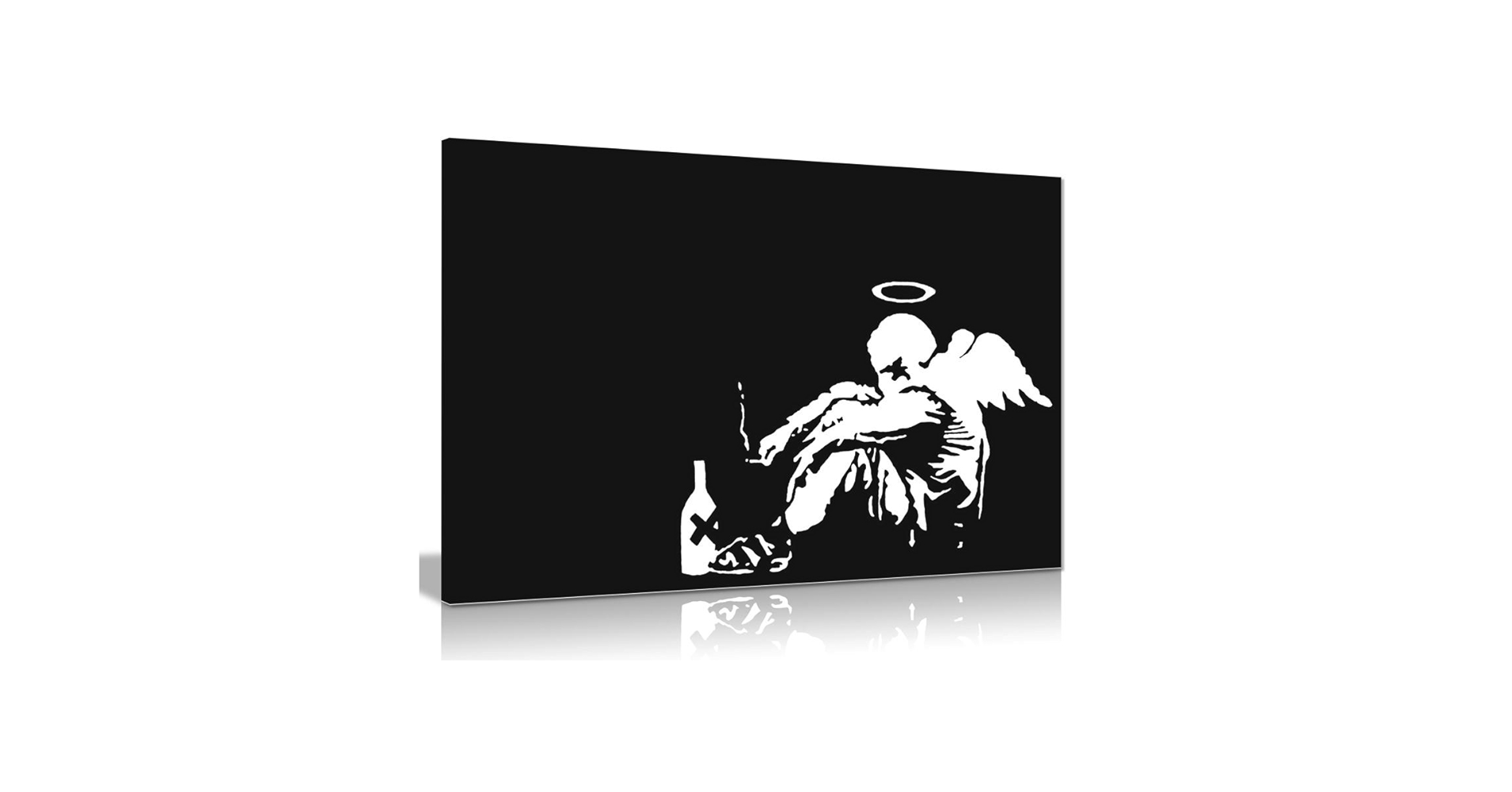 Banksy バンクシー 「Fallen Angel」シリアル サイン 書類付き Banksy バンクシー 「Fallen Angel」シリアル サイン 書類付き