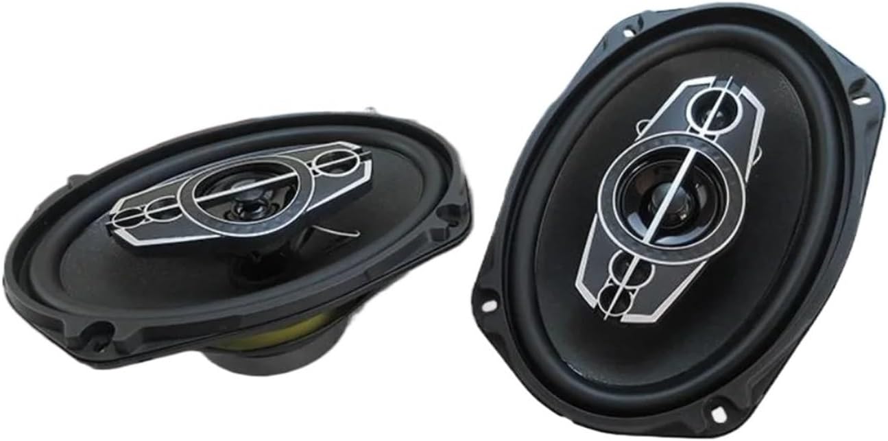 Pair of 6x9 Inch 1000W 5-Way Car Door HiFi Coaxial Speakers High Resolution Audio Stereo Output for Car Modification