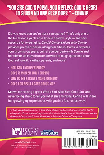 Candid Conversations with Connie, Volume 1: A Girl's Guide to Growing Up (Adventures in Odyssey Books) - Image 2