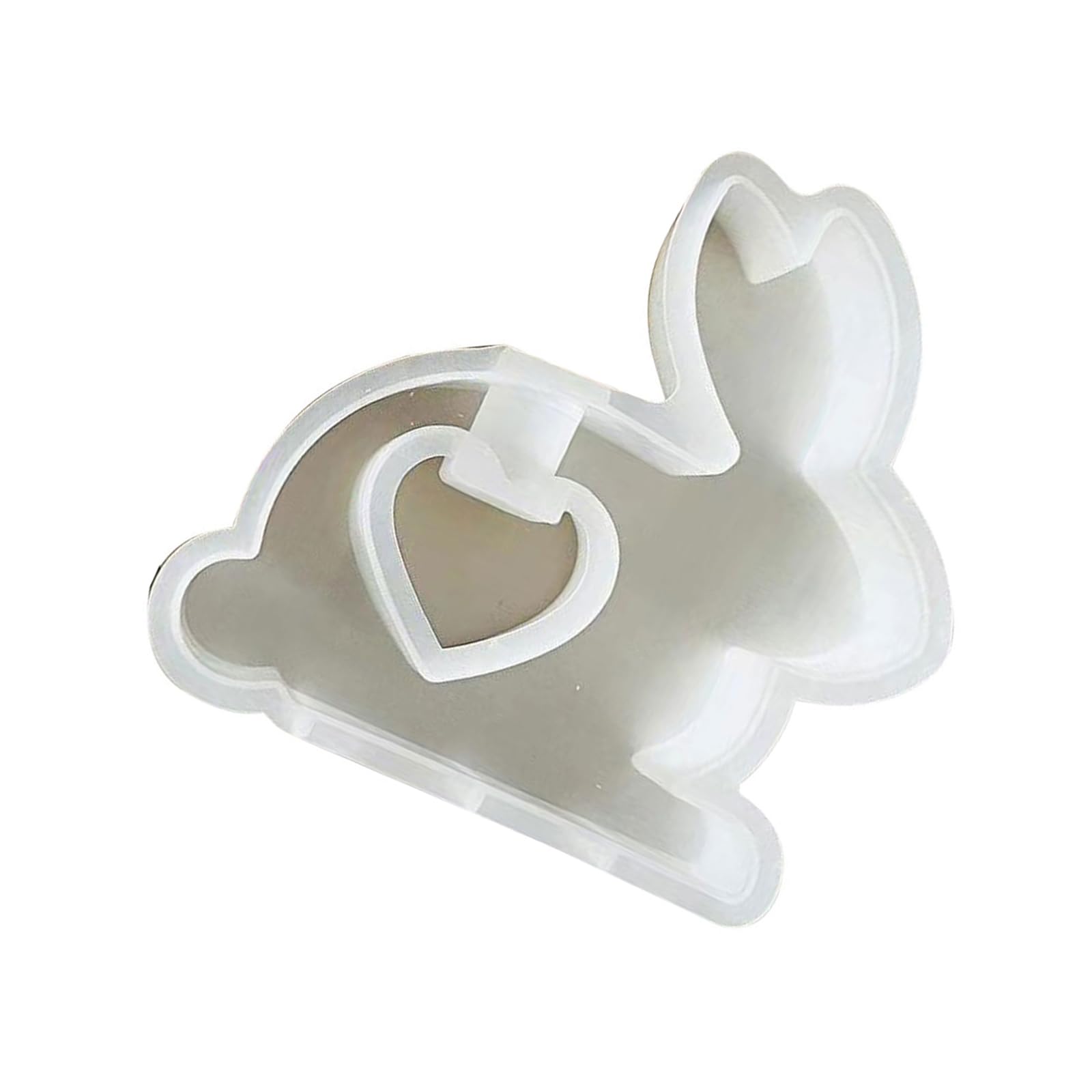 Kalttoy Rabbits Bear Vase Resin Hollow Epoxy Resin Molds for Hydroponic Plant, Flower Holders, Plant Propagation Station Rabbits Stand Molds