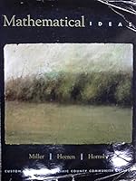 Mathematical Idea 0536490414 Book Cover