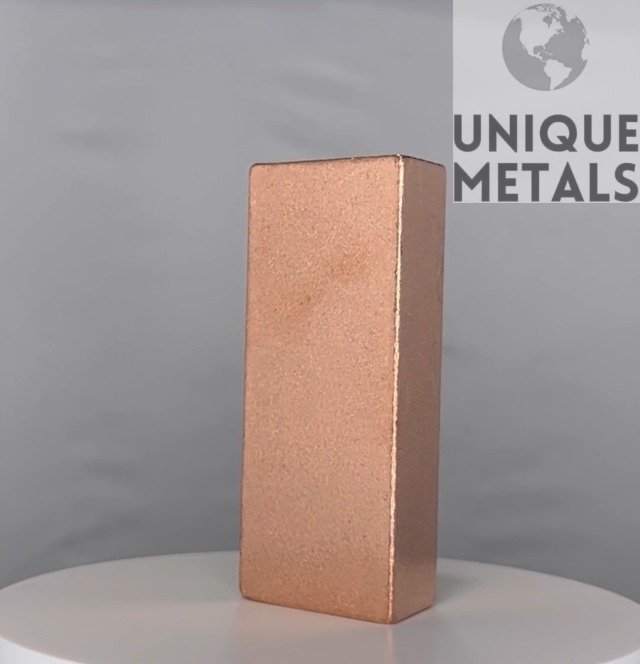 Amazon.com: 1 Pound Copper Bar Ingot Paperweight - .999 Pure
