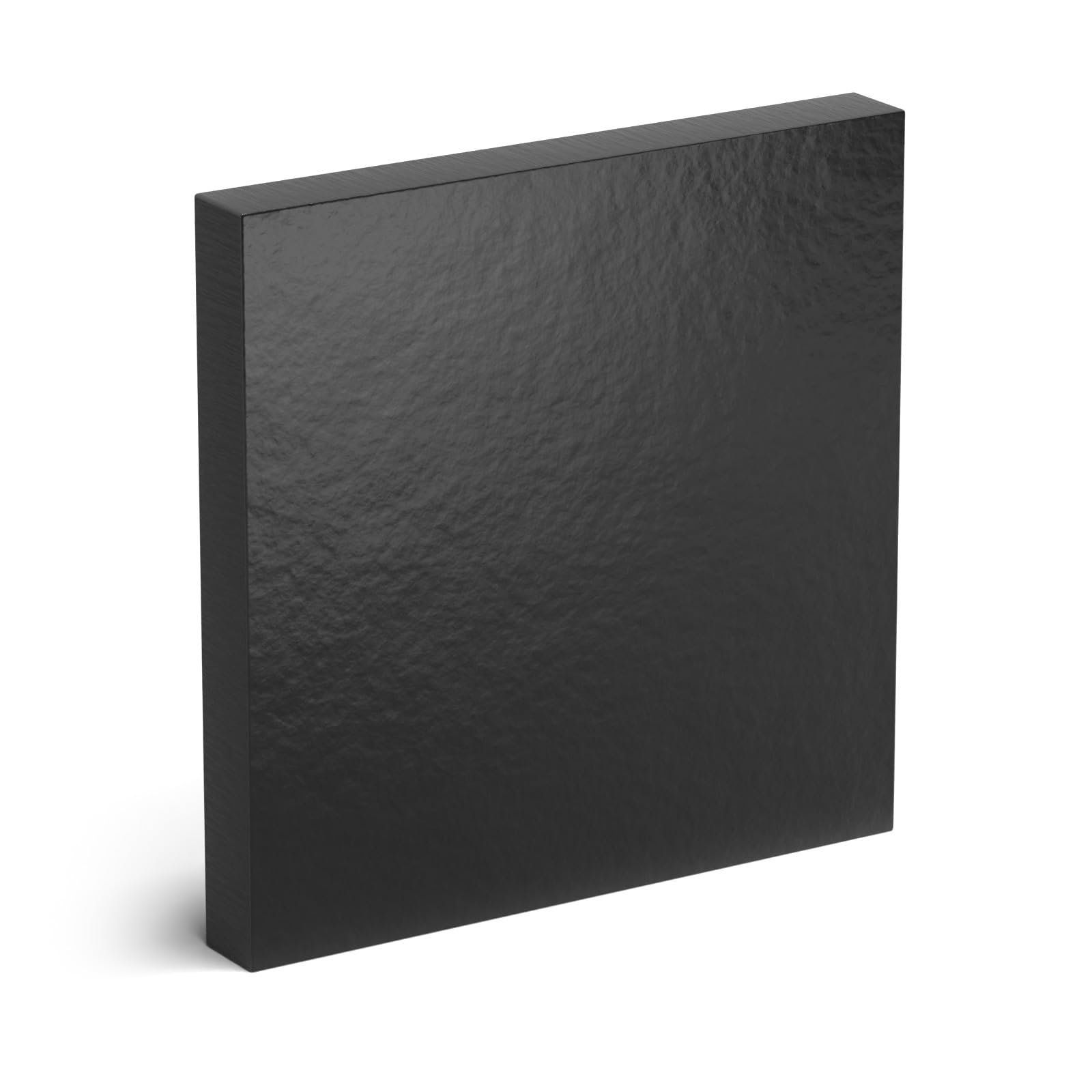 Küchenarbeitsplatte HPL 20x20 cm - 12 mm dick (Schwarz mit Steinstruktur), langlebig, Solide, feuchtigkeitsbeständig, Vollkernplatten, Badezimmerarbeitsplatte, Arbeitsplatte