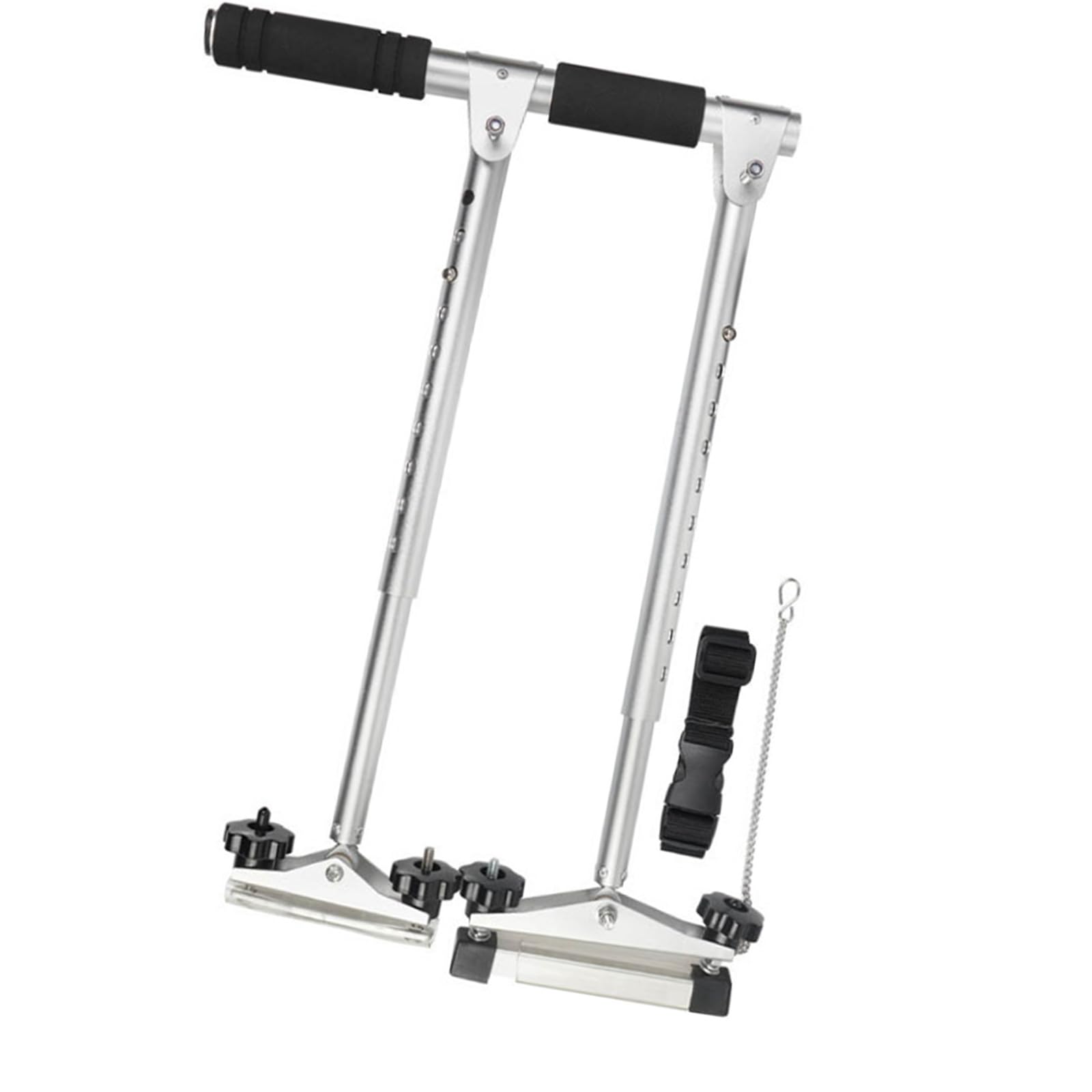 Aide à la conduite en aluminium avec surfaces inoxydables Dispositif de commande manuelle de voiture pour conducteurs handicapés Commandes manuelles réglables pour conducteurs handicapés