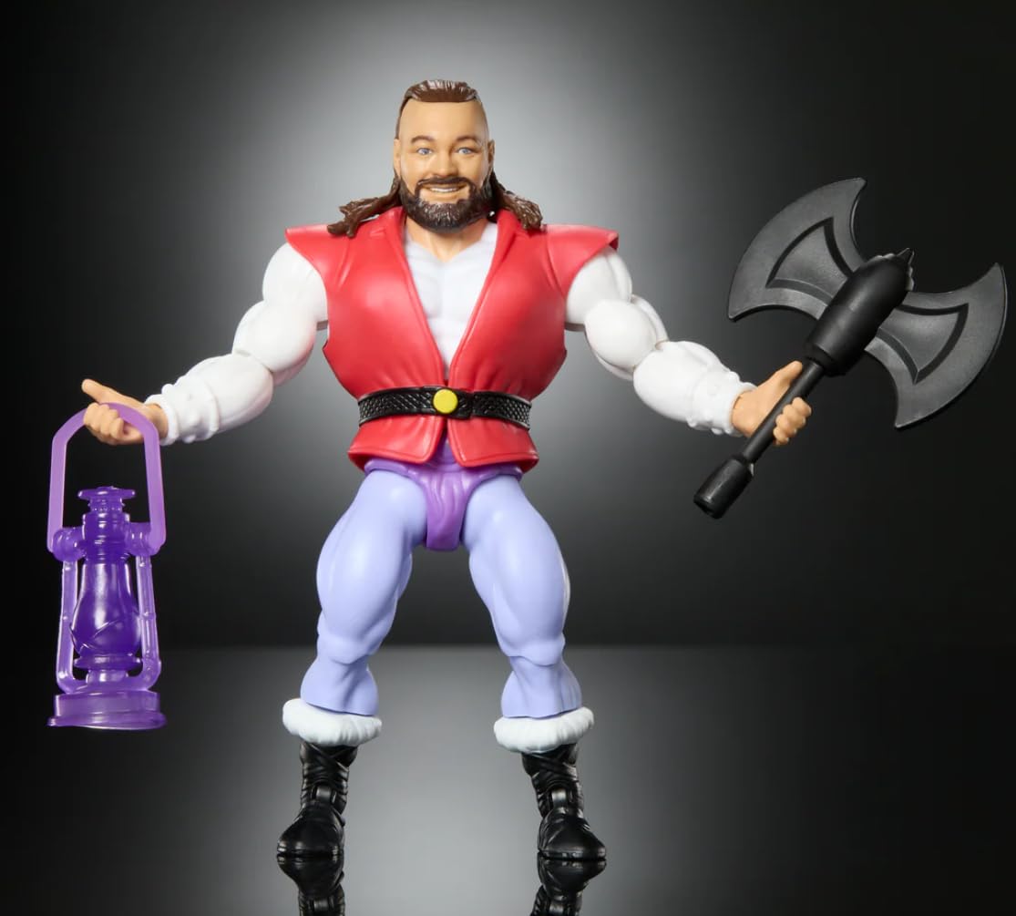 WWE x Masters of the Universe Bray Wyatt The Prince of The Firefly Funhouse Series 9 Mattel Wrestling Figura de acción de juguete luchador
