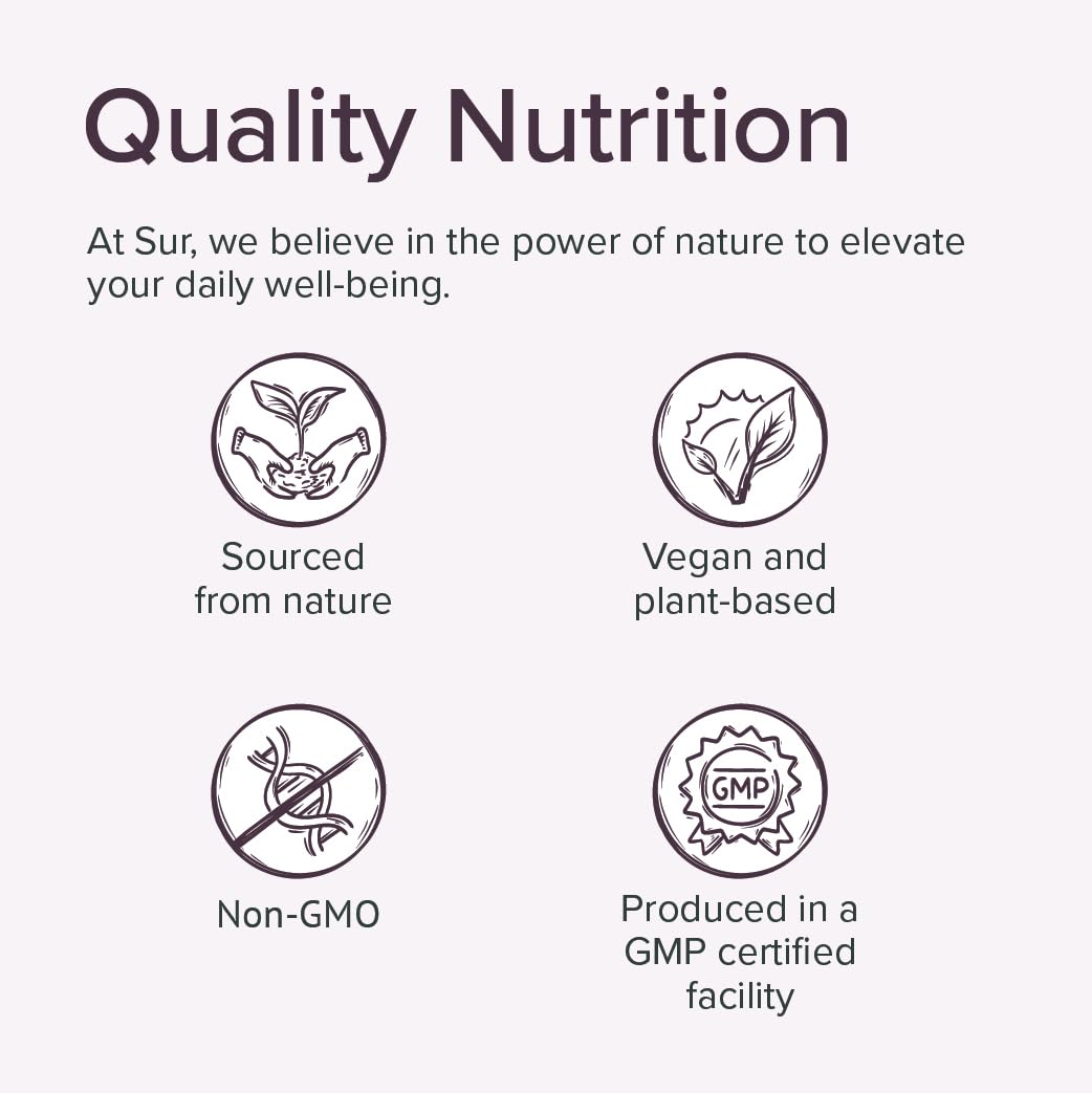 Sur Organic Beet Root Capsules, Nitric Oxide Supplement, 1000mg — Amazon image 9