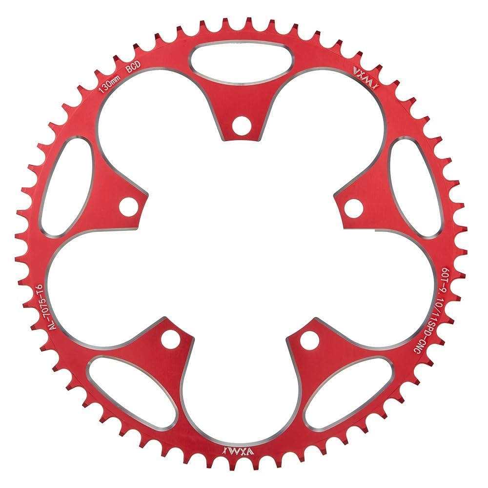 Plateau 130BCD Chaîne Étroite 60T Solution Anti Saut de Chaîne pour Vélo de Course