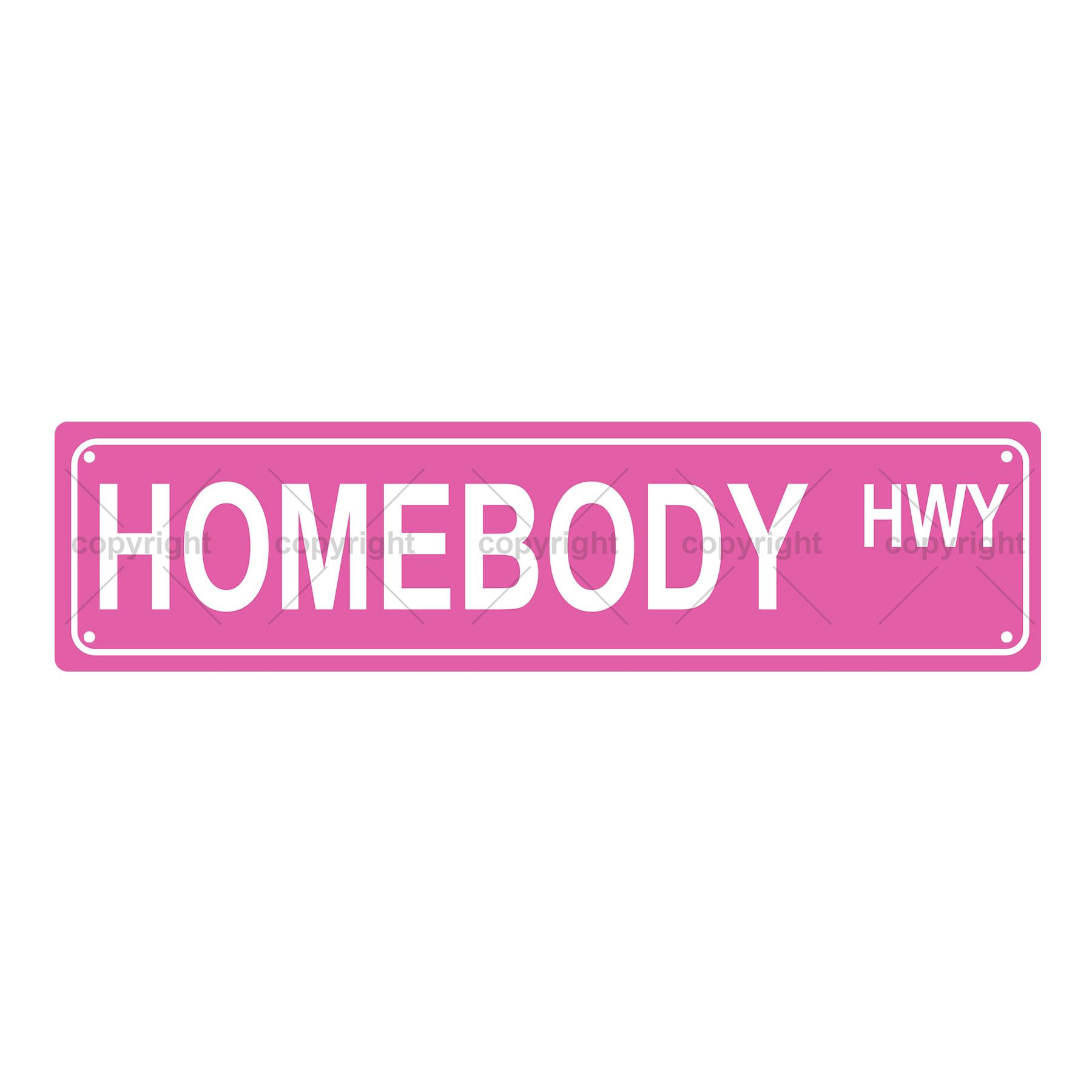 Homebody HWY People Metal Tin Street Sign Bar Cafe Garage Cave Home Room Wall Bathroom Farmhouse Garden Porch Patio Decor,4x16 Inch