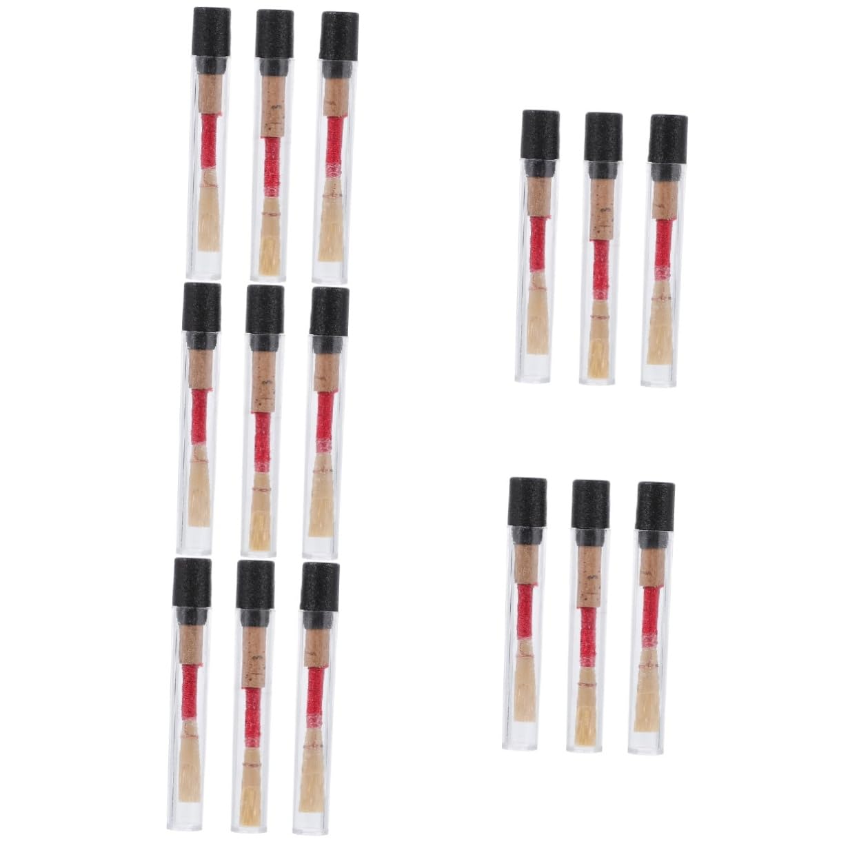 ibasenice 15pièces Anches Oboe Artisanales Avec Boîtes De Rangement Accessoires Bois Pour Musiciens