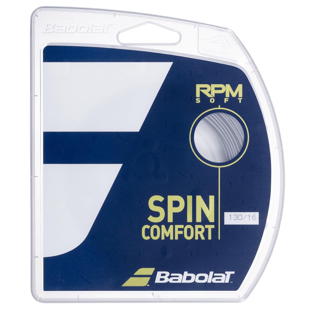 Babolat RPM Soft 16g Grey Tennis String (2 Sets)