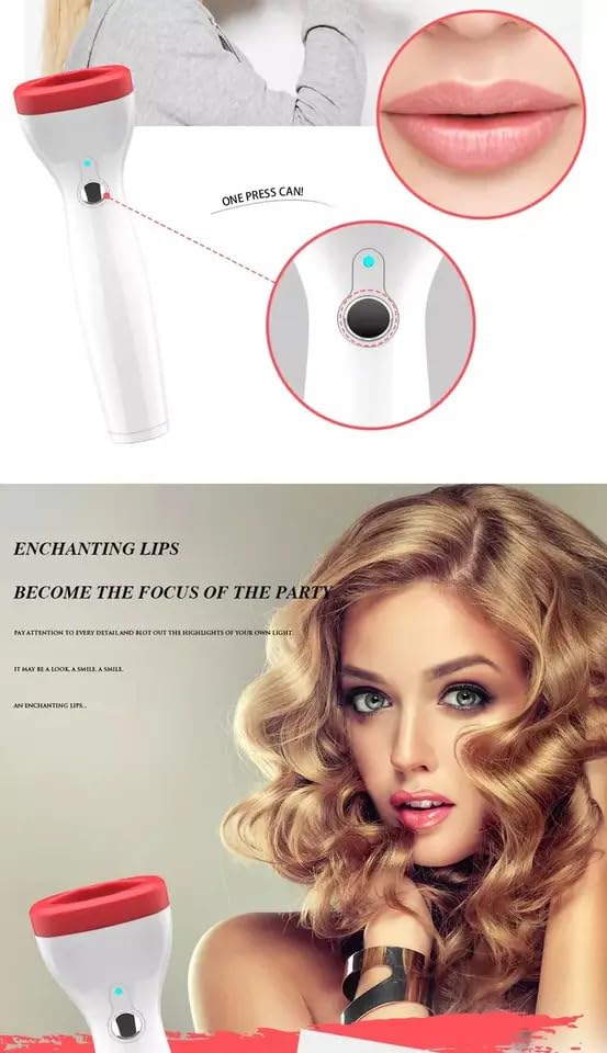 SEMINO Automatic Electric Lip Plumper Enhancement Device Safe & Effective Lip Plumping Solution Vacuum Vibrating Lips Device - Image 4
