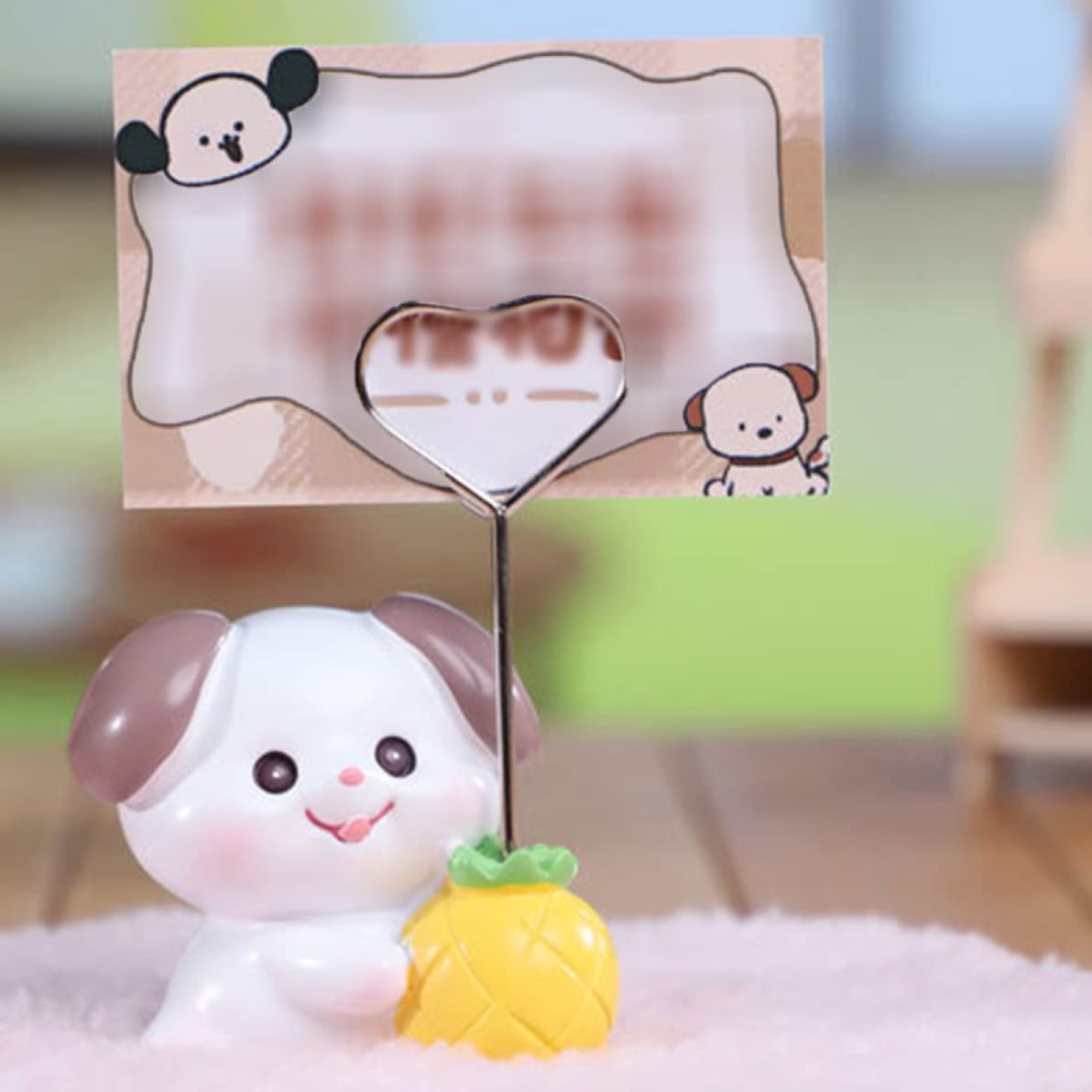 Amazon.co.jp: [dhiuebc] 卓上置物 置き物 カードスタンド メモ