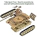 WW2 Army Tank and Army Men Toys Playset,8 Take Apart Military Vehicles with German/US/Soviet Tanks Models and 20 Toy Soldiers for Kids Boys