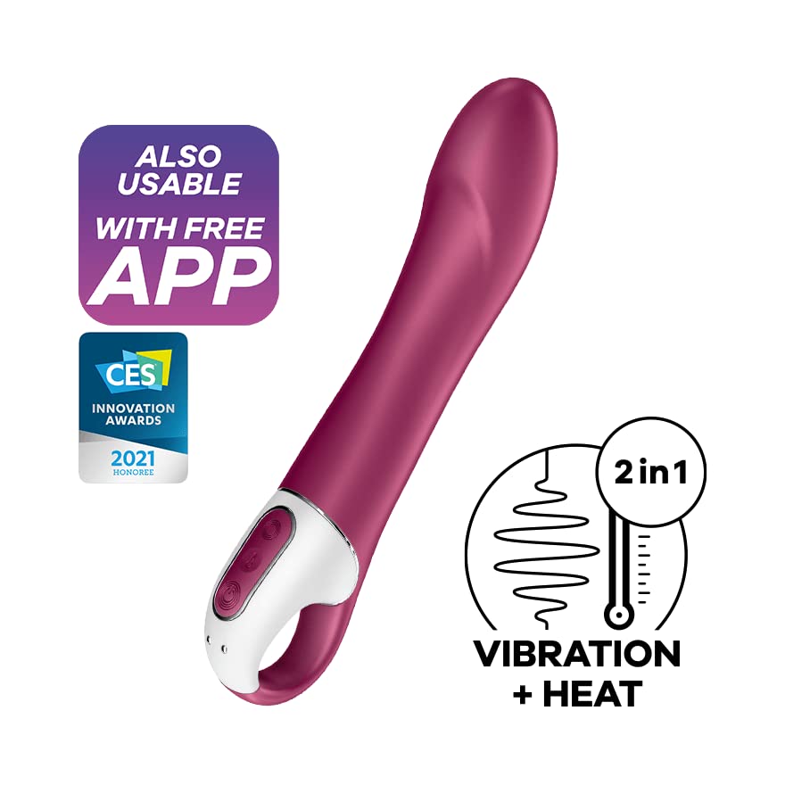 Amazon.com: Satisfyer Big Heat Connect App Vibrator Sex Toy | Adult Toys  for Women | Best G-Spot Clit Stimulation | Vibrating Sexual Pleasure Device  | Stimulation Vibrators