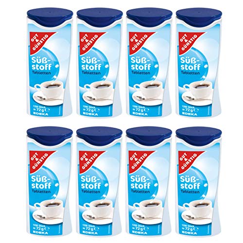 Gut und Günstig Süßstoff Tabletten 8x1200 Stück