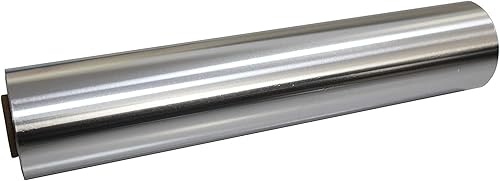 Paquete de 8 láminas de papel de aluminio de 1.47 pies de ancho y 164 pies de largo, rollo de papel de aluminio para cocinar, hornear, barbacoa,