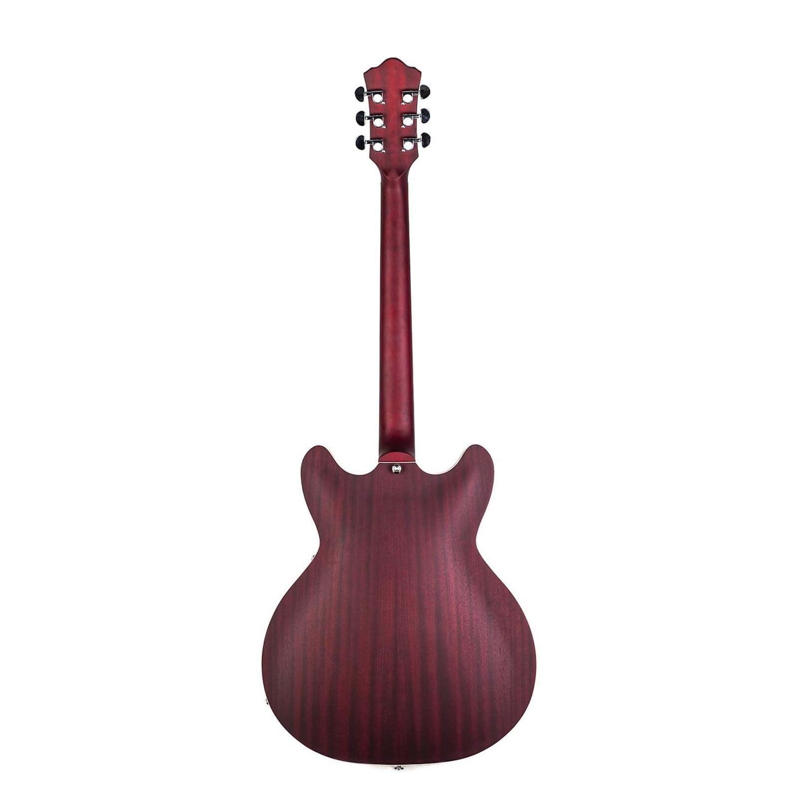 Profesjonalny Zestaw Do Gitary Elektrycznej Gitara Elektryczna Z Półwydrążonym Korpusem I Matowymi Przetwornikami P90(RED)