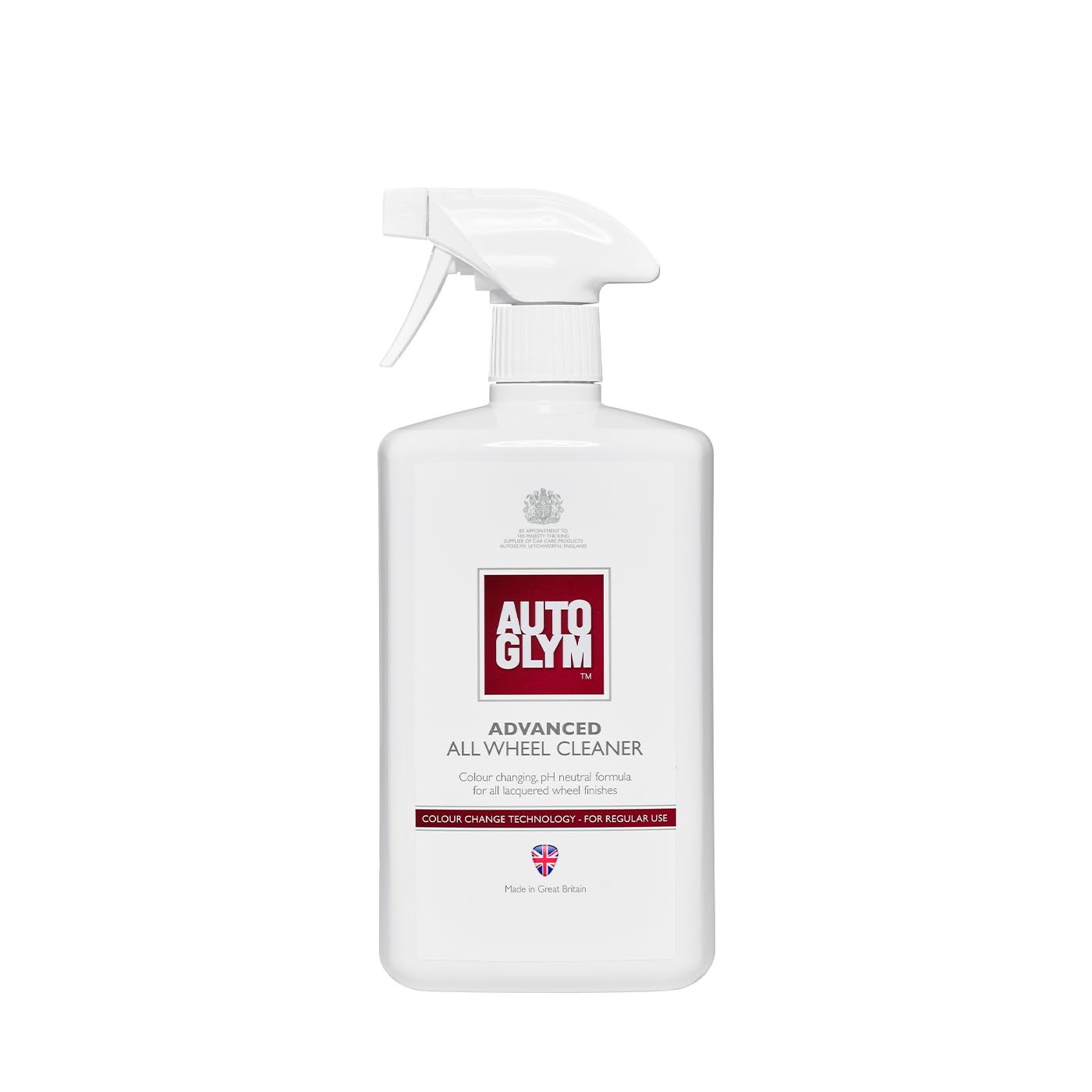 Autoglym Advanced All Wheel Cleaner,1L – Colour Change Technology Reacts With Brake Dust,pH Neutral Car Wheel Cleaner Spray and Alloy Wheel Cleaner Safe For All Wheel Types, Pink