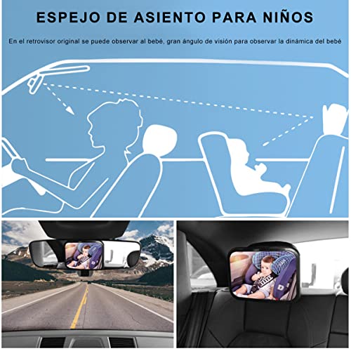 Mejores review On-line Espejo vigila bebes Top cinco. 5 Imagen adicional