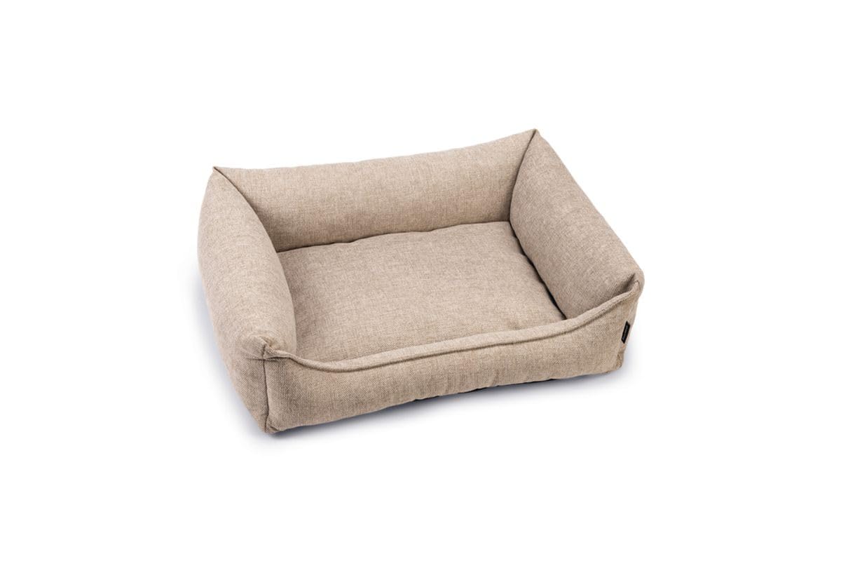 Beeztees Zia - Orthopädisches Hundebett - Beige 100x80x23 cm