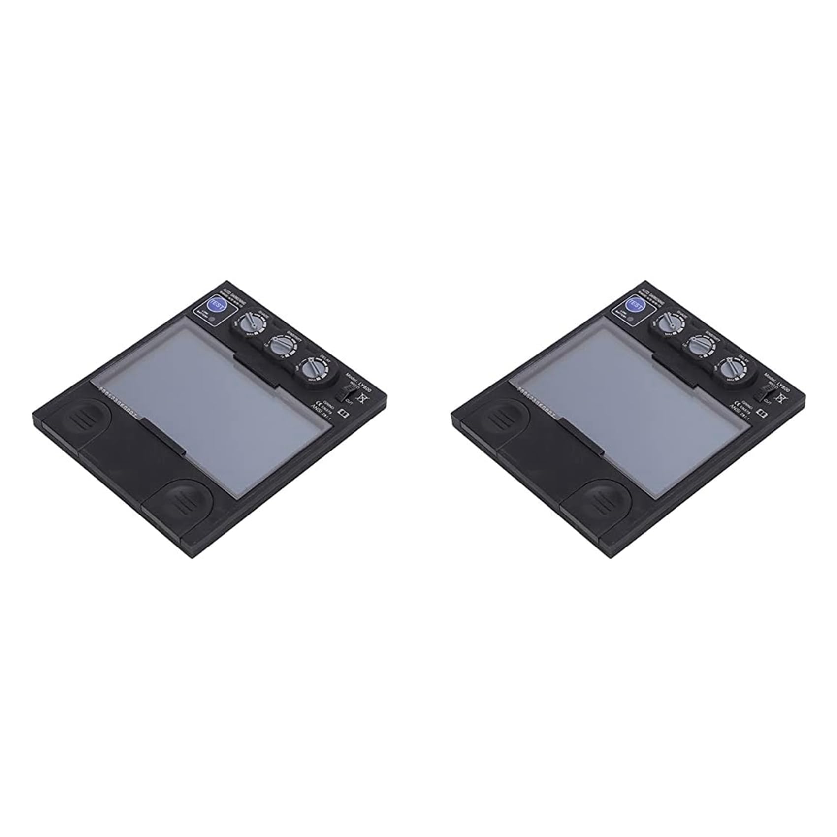 2X Welding Lens Solar Automatic LCD Dimming Welding Helmet Filter Goggles Welding Lens Panel Replacement Filter