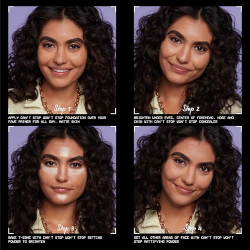 NYX PROFESSIONAL MAKEUP Can't Stop Won't Stop Mattifying Pressed Powder - Rich - image 6