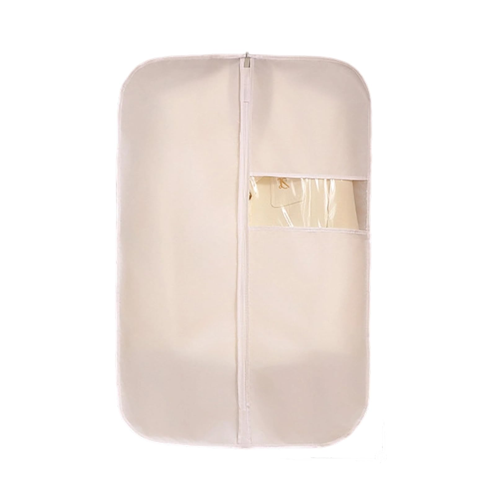 Tsophreniq Visible Hanging Cover Down Jackets Bag with Easy Access Design for Garment and Space Saving Storage for Small Area Hanging Garment Protectors