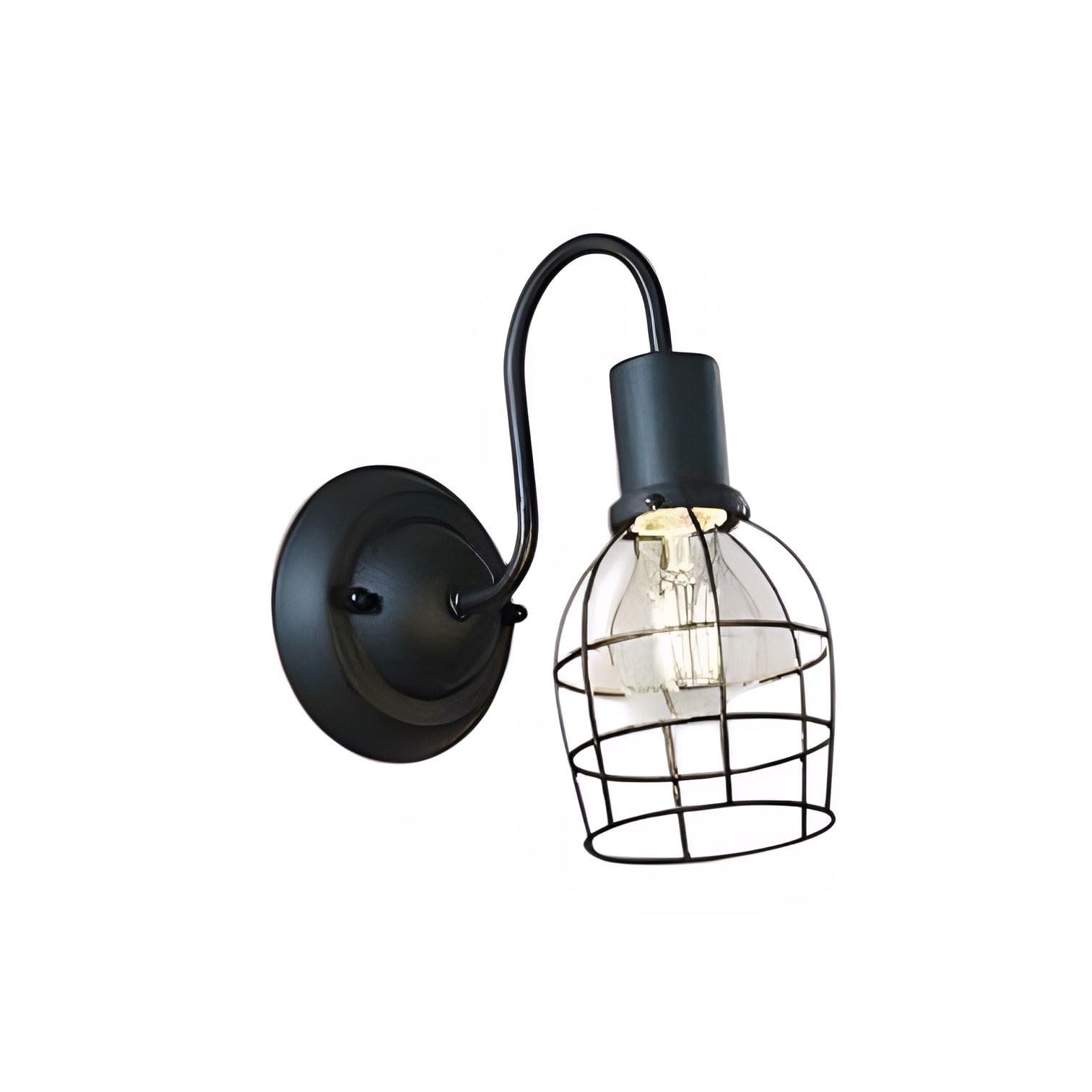 大光電機 DAIKO LEDブラケットライト ランプ付 LEDフィラメント電球 3.8W（E26） キャンドル色 2200K 白熱灯60W相当 高演色Ra93 電気工事必要 ブラック DBK-42472YG