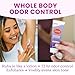 Lume Whole Body Deodorant - Invisible Cream - 72 Hour Odor Control - Aluminum Free, Baking Soda Free, Skin Safe - 3.0 Ounce Tube and 2.6 Ounce Solid Stick Bundle (Soft Powder)