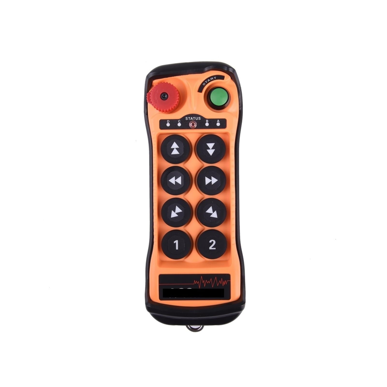 Controlador de grúa, Fabricante de control remoto de grúa de doble velocidad Interruptor de control remoto inalámbrico for grúa industrial(1T,Q808_24-48V)