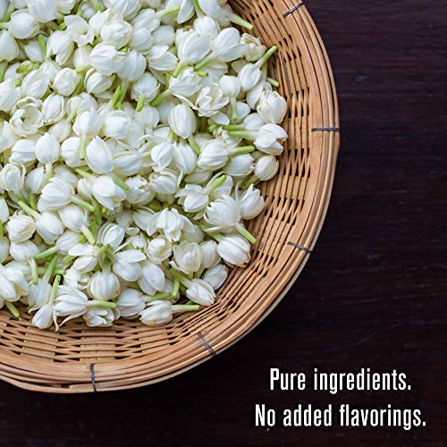 Numi Organic Flowering Tea Gift Set, 6 Handsewn Tea Blossoms & 16-Ounce Glass Teapot, Blooming Tea Flowers #TOP5