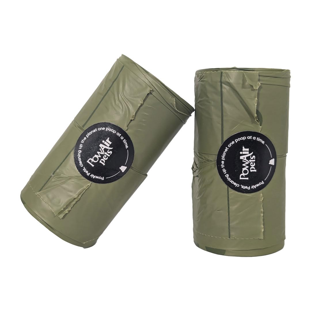 PowAir Large Pet Poop Bags - 360 Biodegradable Bags - Extra Thick, Leak-Proof, Eco-Friendly Dog Waste Bags - Vanilla Scented - Image 4