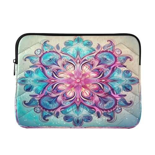 Funda Mandala para Laptop 13-14 Pulgadas Impermeable miniatura 1