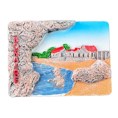 Imán Decorativo de Resina Estilo Isles Bonaire