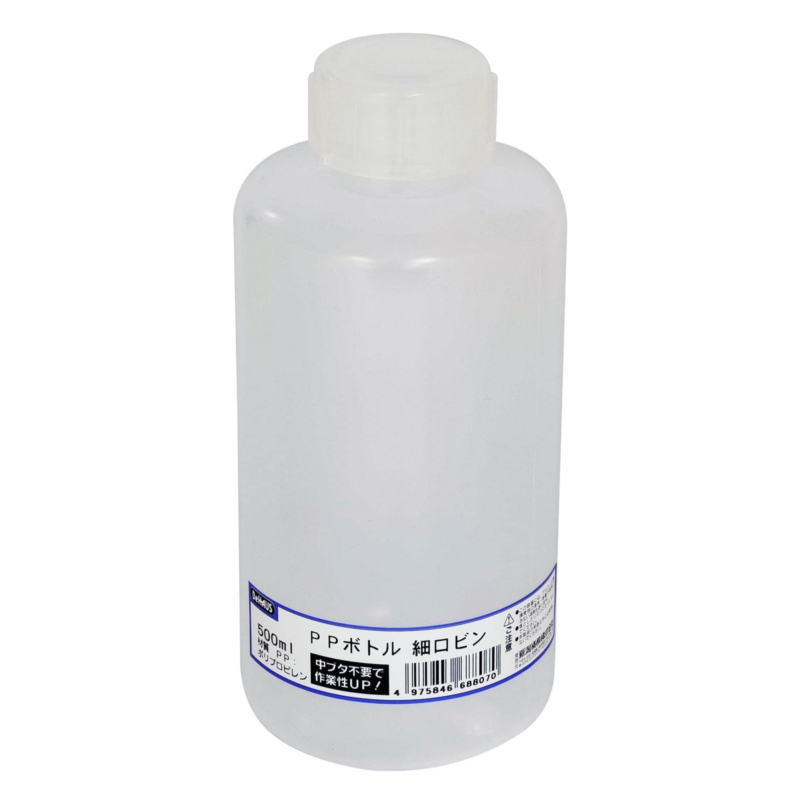 Amazon | 新潟精機 BeHAUS 日本製 PPボトル細口ビン リング付 500ml