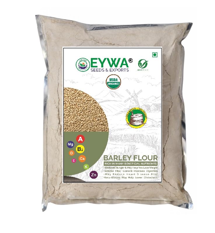 Organic Barley Flour(jau ka atta) by Eywa | Jau Atta | 100% Natural (1 KG) (B0D9JXQMX6) Amazon Price History, Amazon Price Tracker