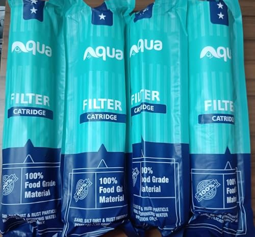 Image of AQUANERO+Goodlife Aqua PS-05 PP Spun Filterr 10 Inch 5 Micron Water Candle | Sediment Felter | Pre Felter | Outer Felter Candle | Pack of 4 for All Type RO Water Purifier -4