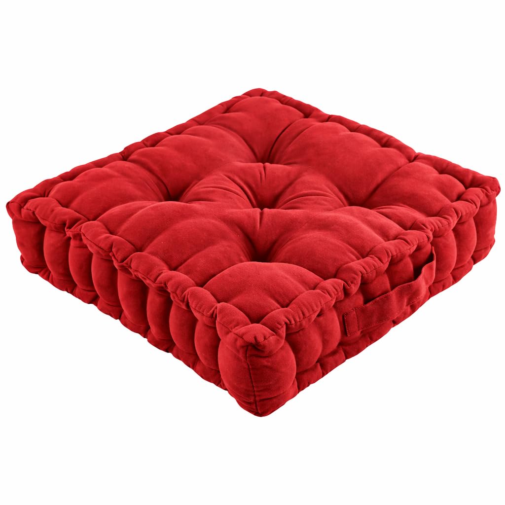 Easylife Armchair Booster Cushions, Size 50 X 50 X in Red