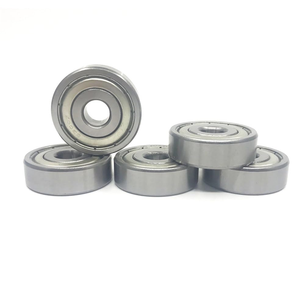 WTEPNQQDI 10pcs Bearing 6205 6205Z 6205ZZ 6205-2Z 25x52x15 Deep Groove Ball Bearings Single Row