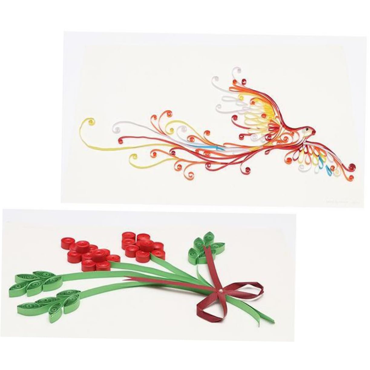 HOMSFOU Craft DIY Paper Quilling Strips 100 Strips 9 Colors Gradient Art Paper