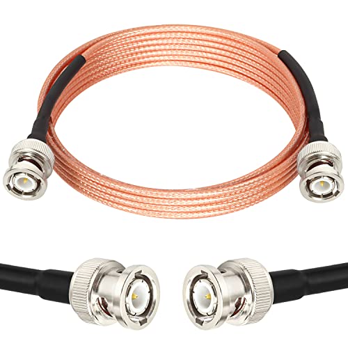 Câble BNC mâle 50 Ohm de 2,4m RG316 XRDS-RF pour scanner d'antenne et radio