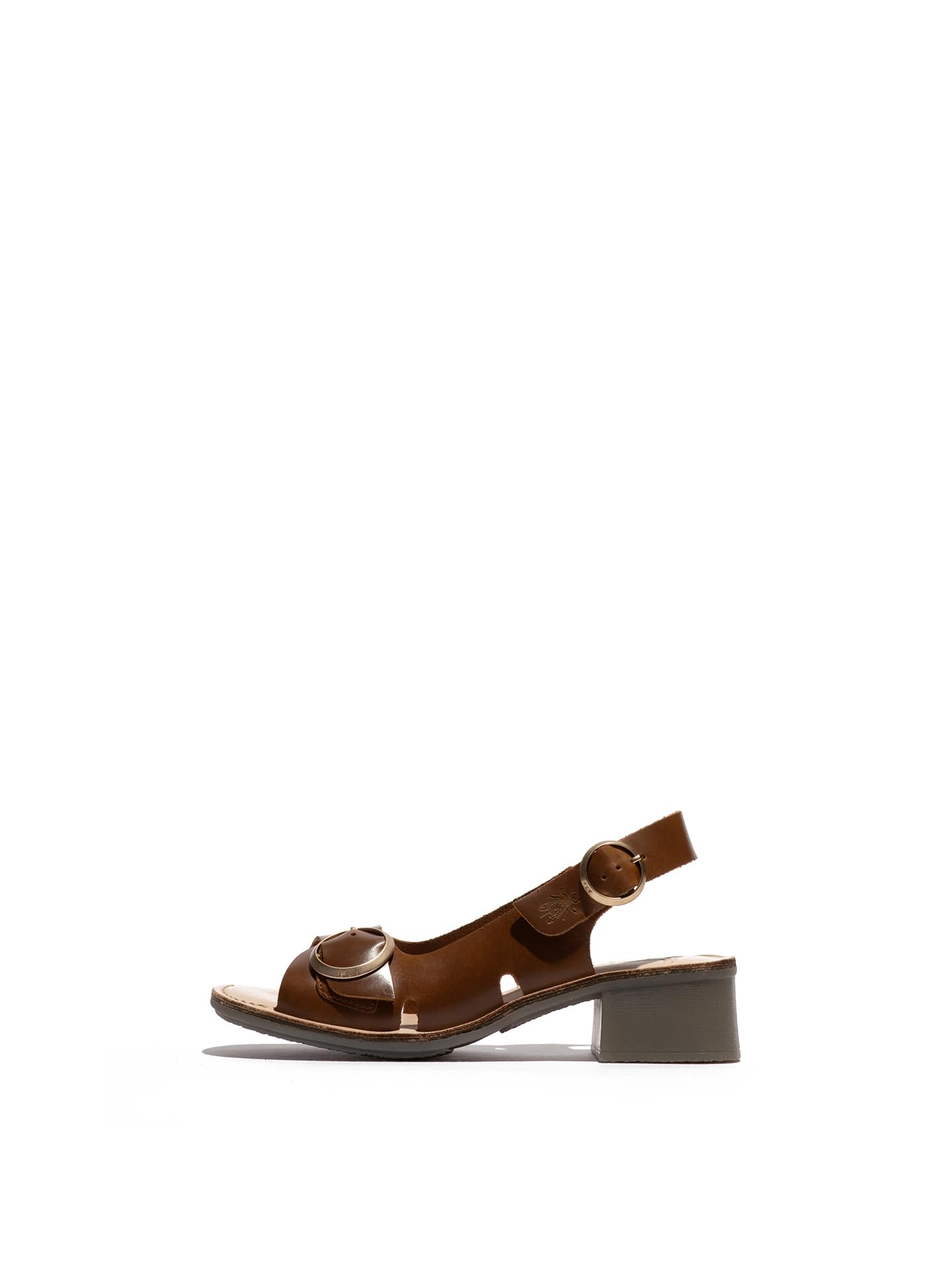 Fly London EDOV237FLY Women's Sandal, Camel/natural