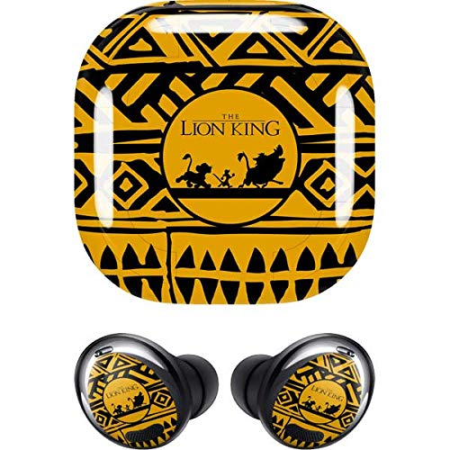Skinit Decal Audio Skin Compatible with Galaxy Buds Pro - Officially Licensed Disney The Lion King Simba Timon and Pumba Tribal Print Design